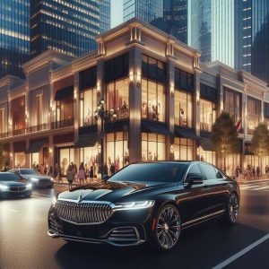 Luxury car rental in Bandra for nightlife outside Olive Bar and Kitchen